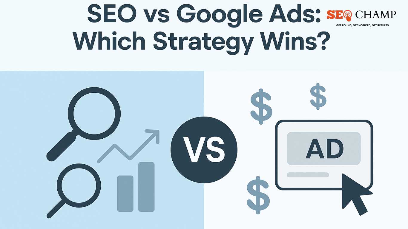SEO vs Google Ads