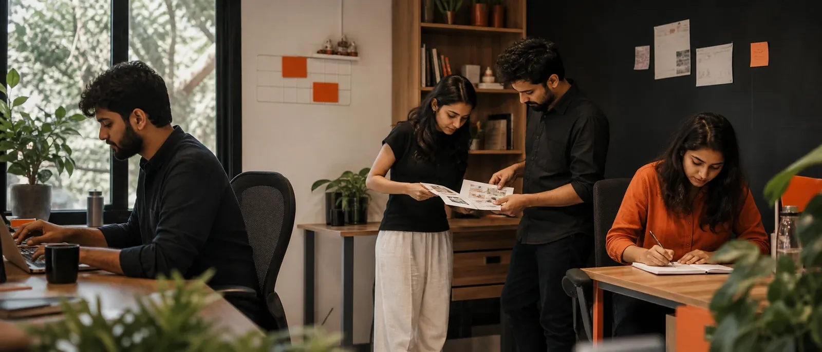The SEO Champ team at work in their Bengaluru office