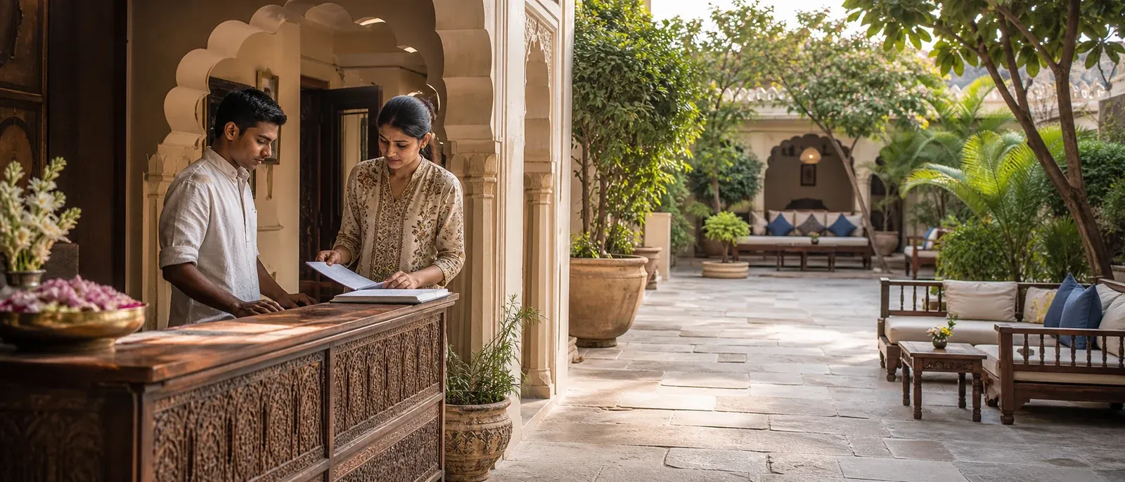 Travel & Hospitality in India — the kind of business this page is written for