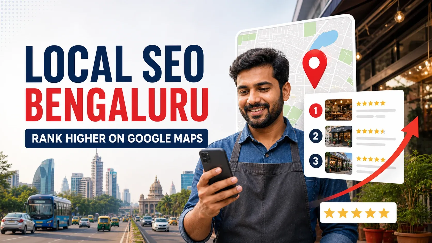 Local SEO in Bengaluru — appearing in the Google Maps pack