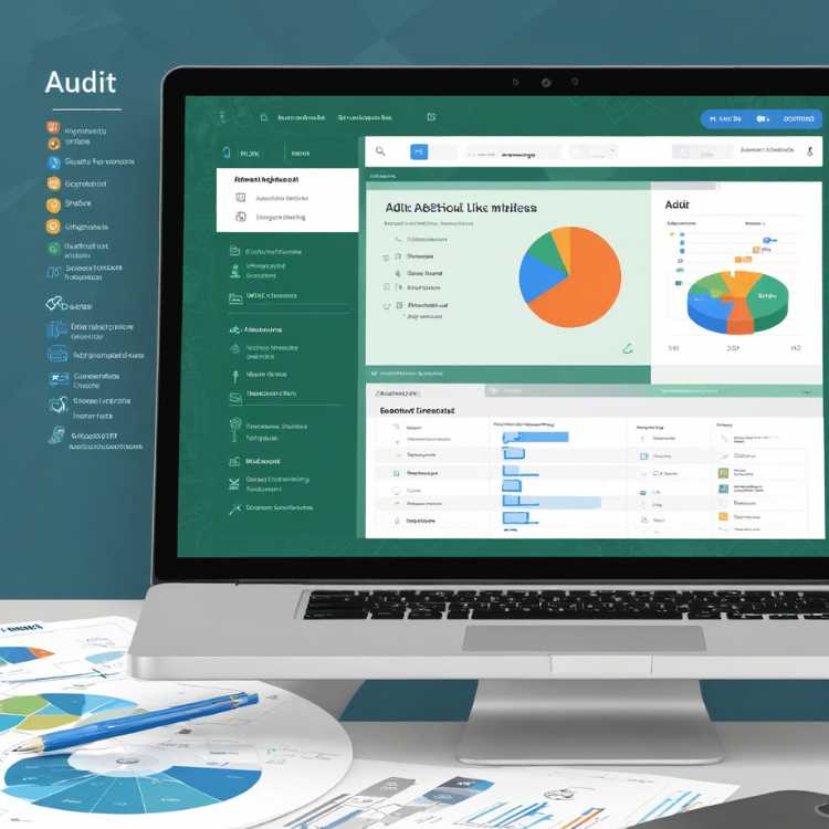 Visual representation of audit software for small businesses, emphasizing website audit capabilities and streamlined user experience.